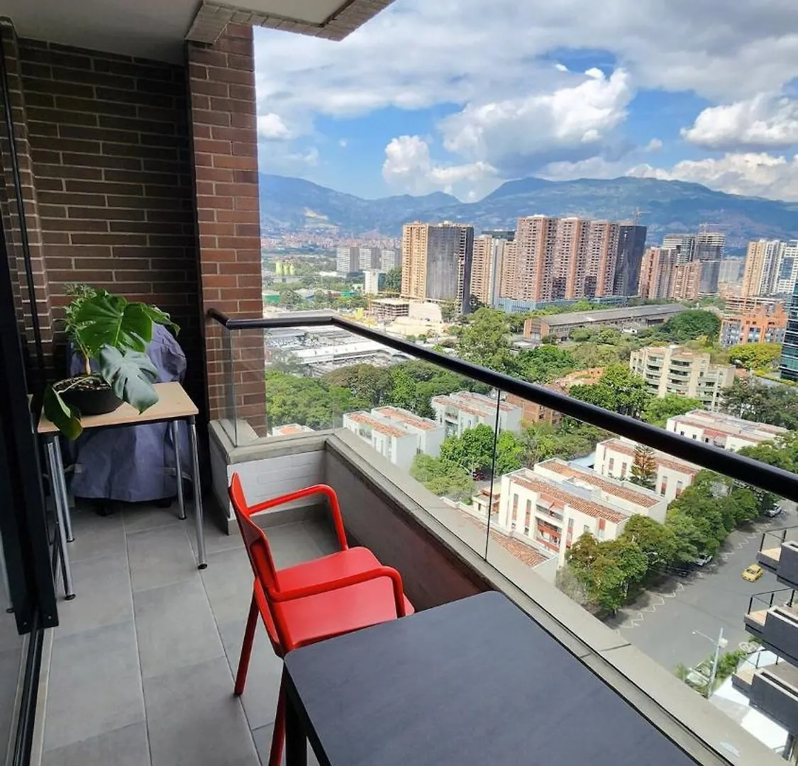 The Best Location In Poblado Air Conditioning Medellín Lejlighed