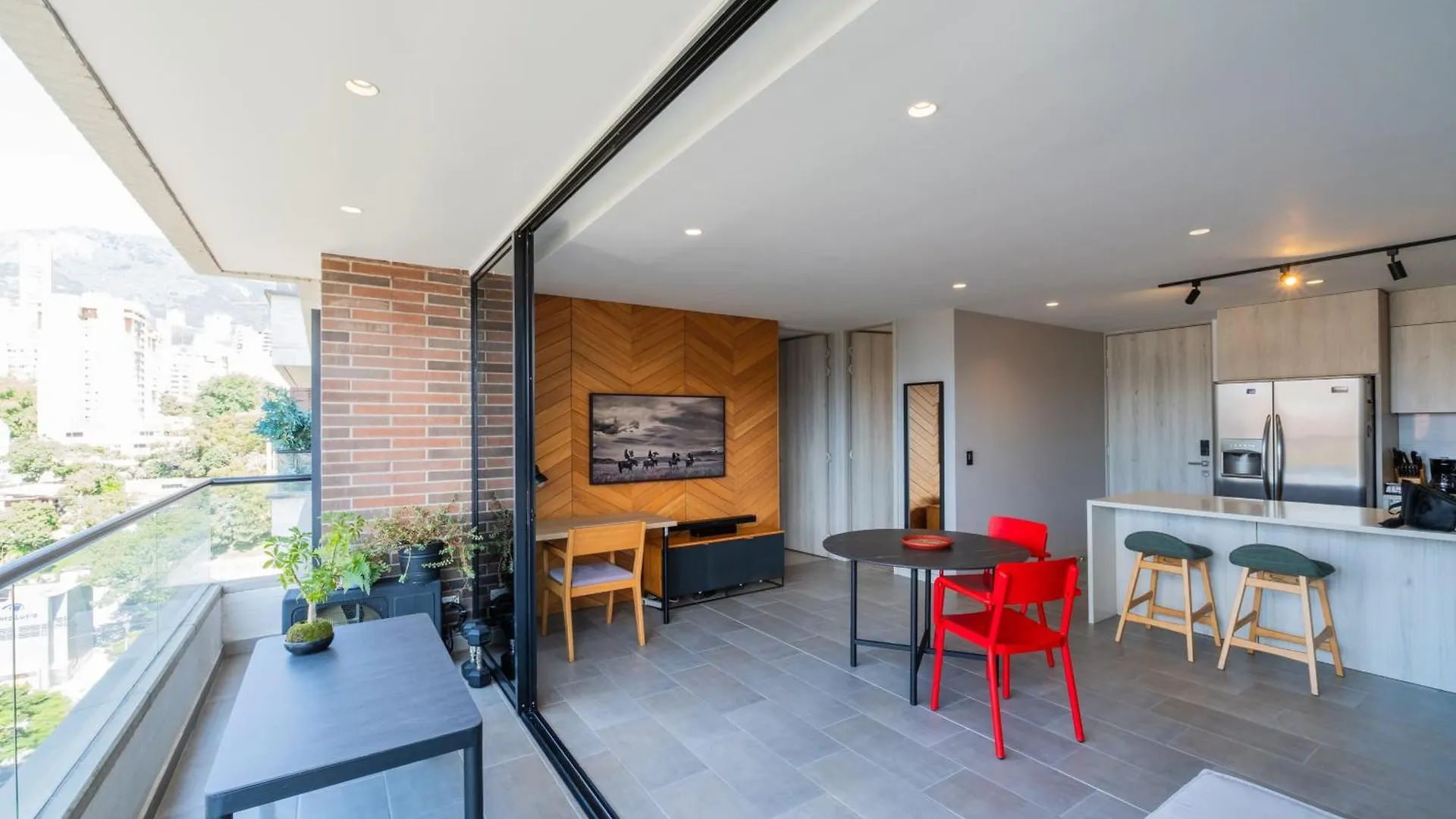 Lejlighed The Best Location In Poblado Air Conditioning Medellín
